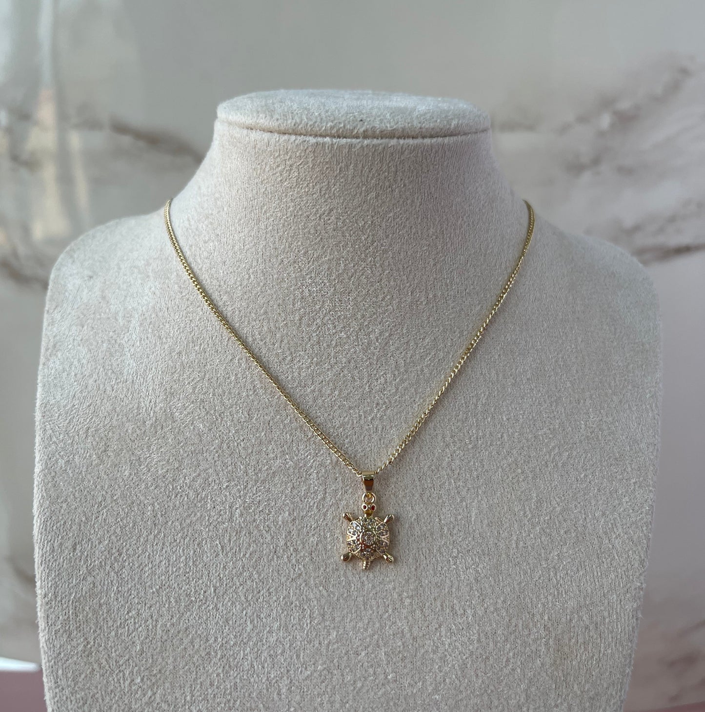 COLLAR TORTUGUITA PAVE