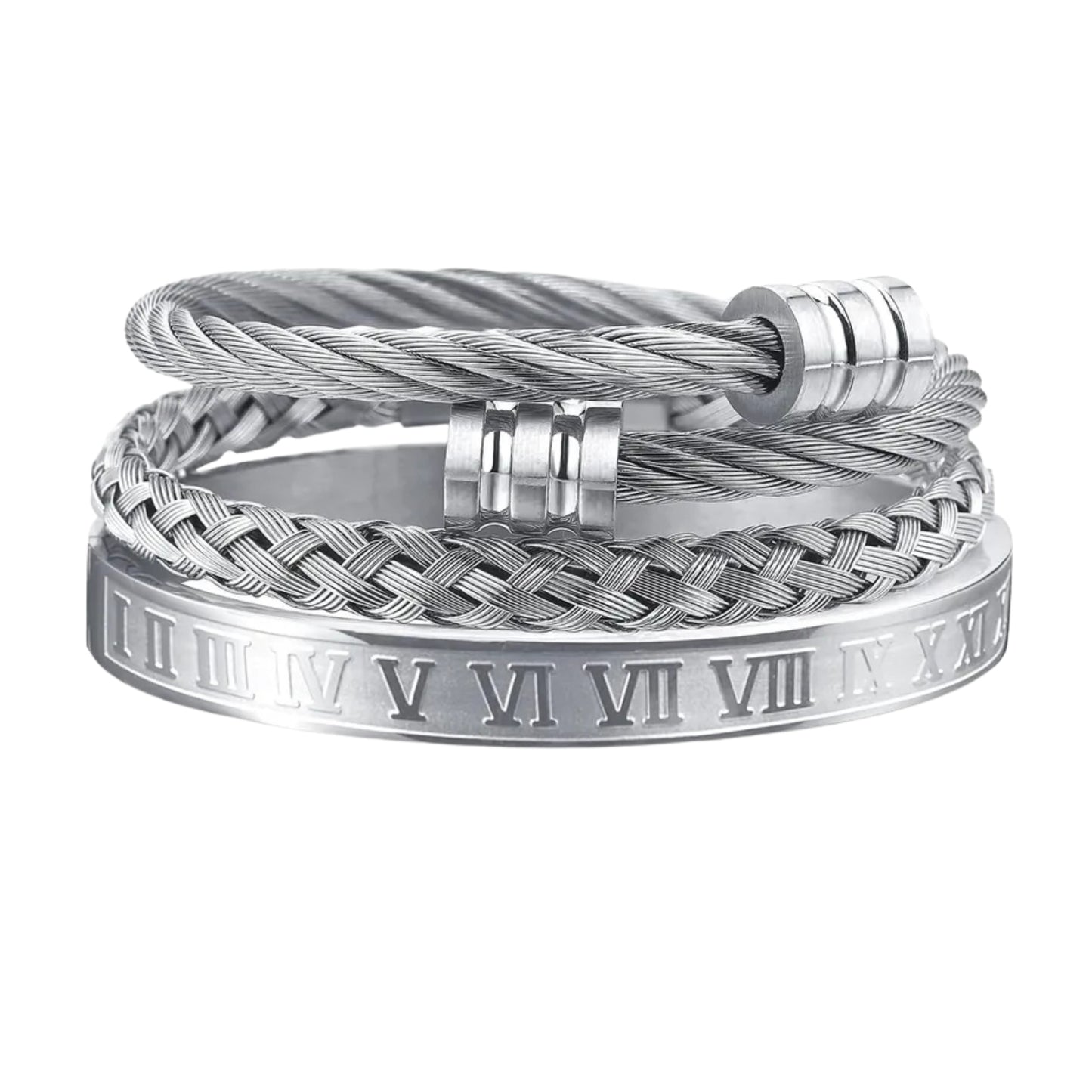 SET BRAZALETE ROMANO