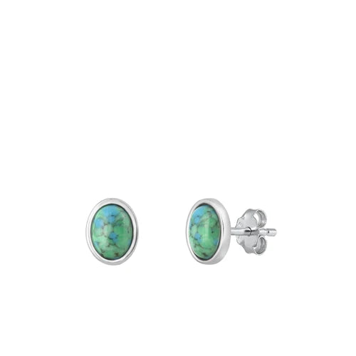 PENDIENTES DE TURQUESA