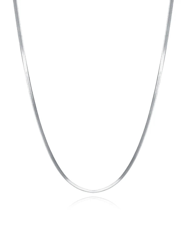 CADENA ITALIANA DE PLATA - ESPIGA MÁGICA