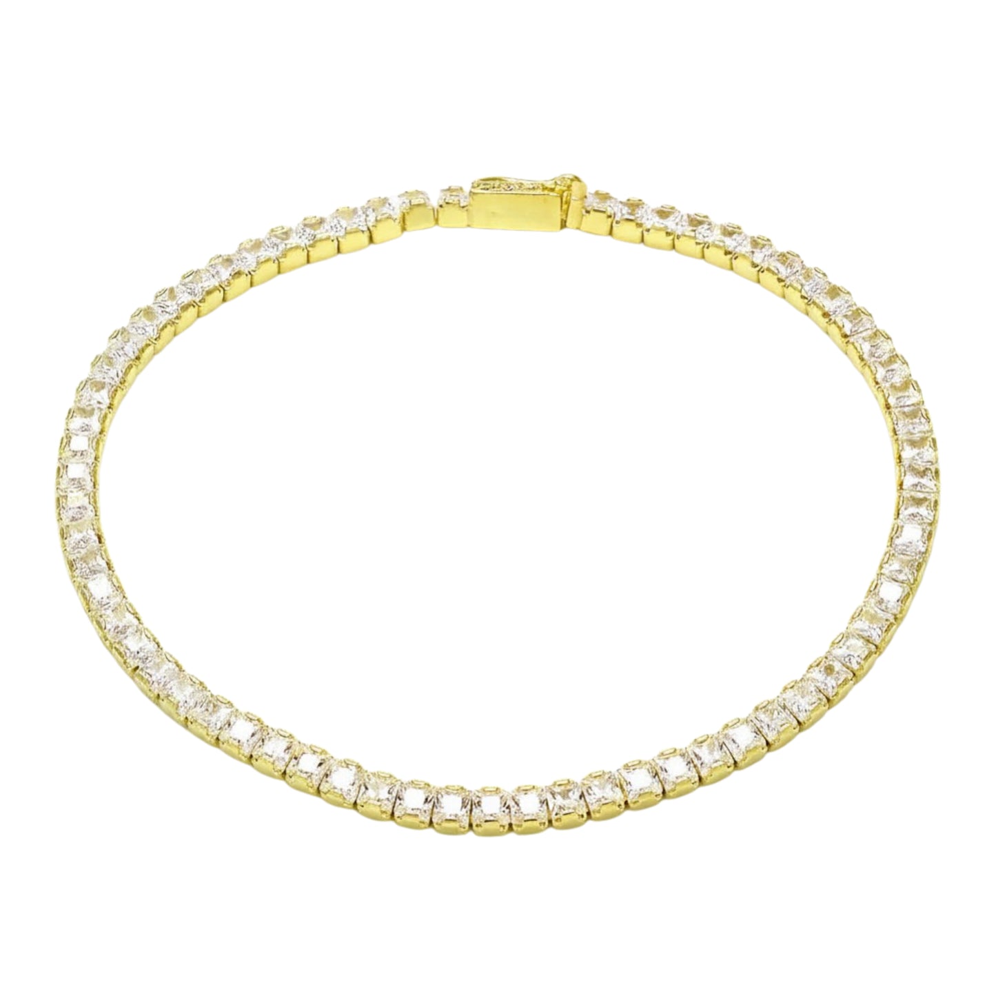 PULSERA TENNIS CUADRADA