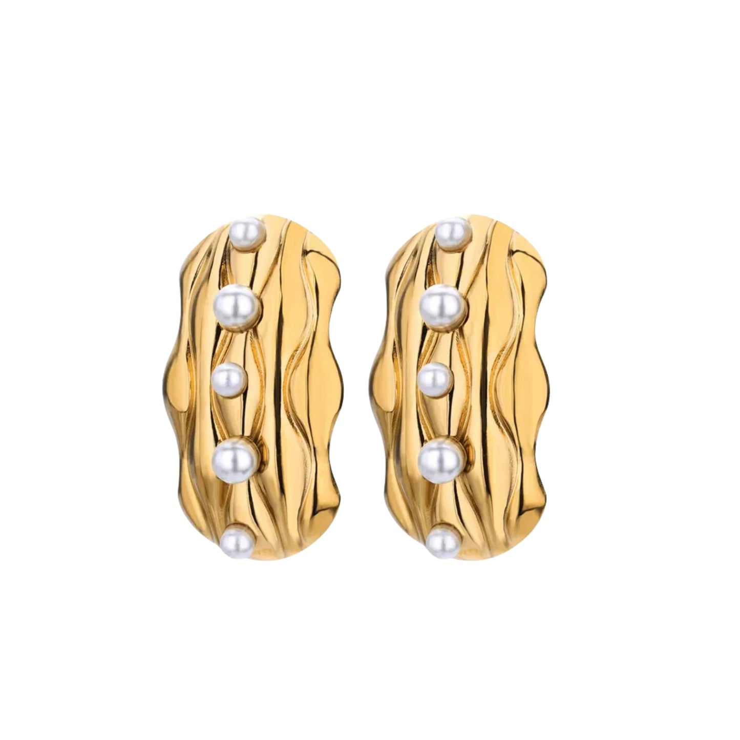 PENDIENTES GRANDES DE PERLAS