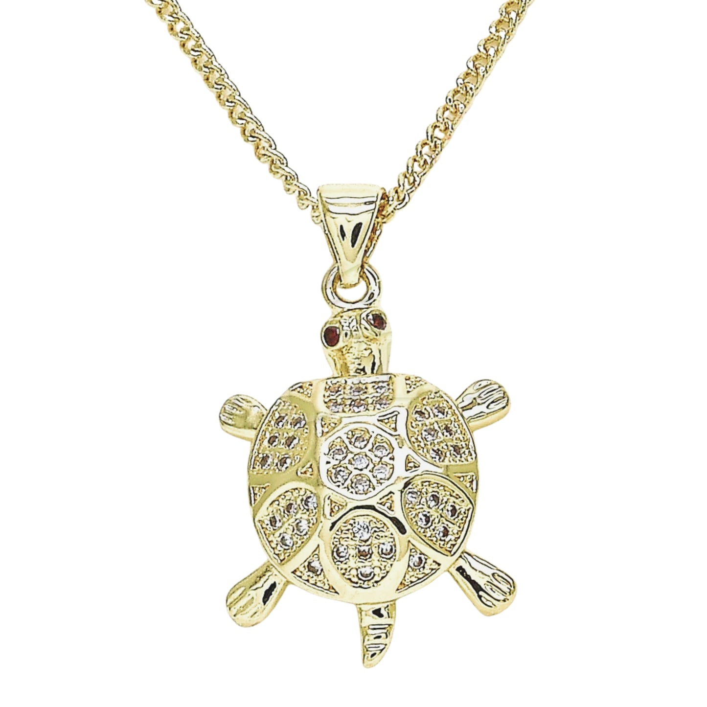 COLLAR TORTUGUITA PAVE