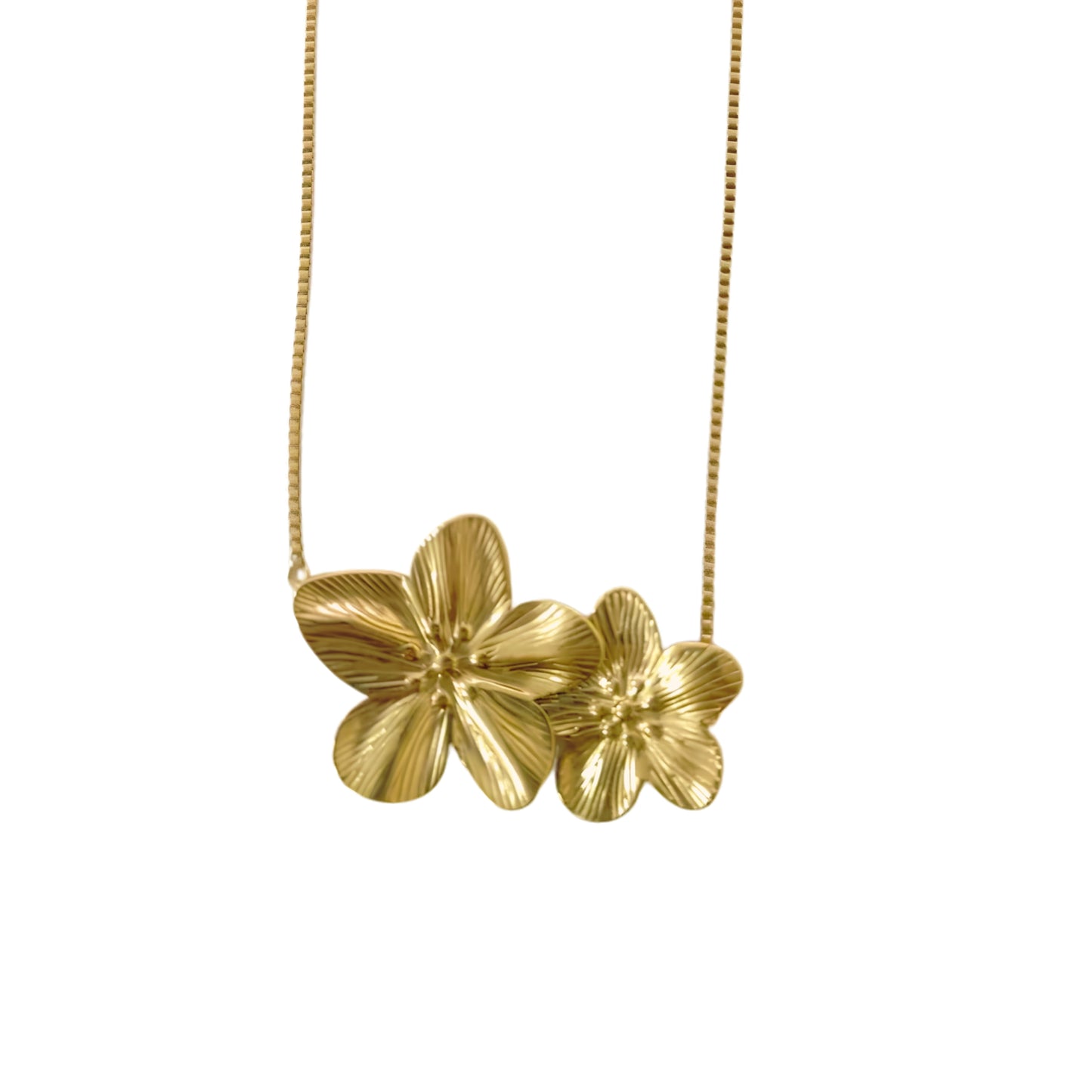 COLLAR DOBLE FLOR