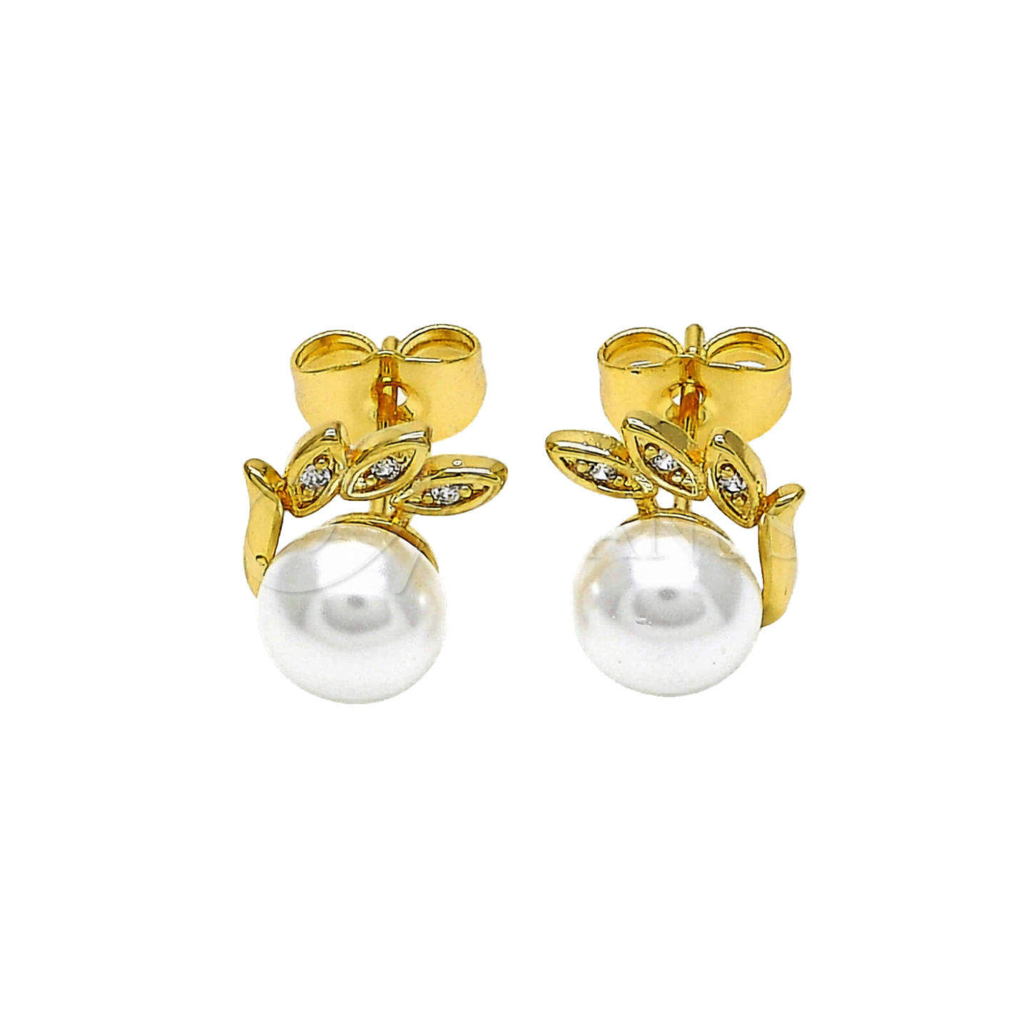 PENDIENTES LAUREL Y PERLA