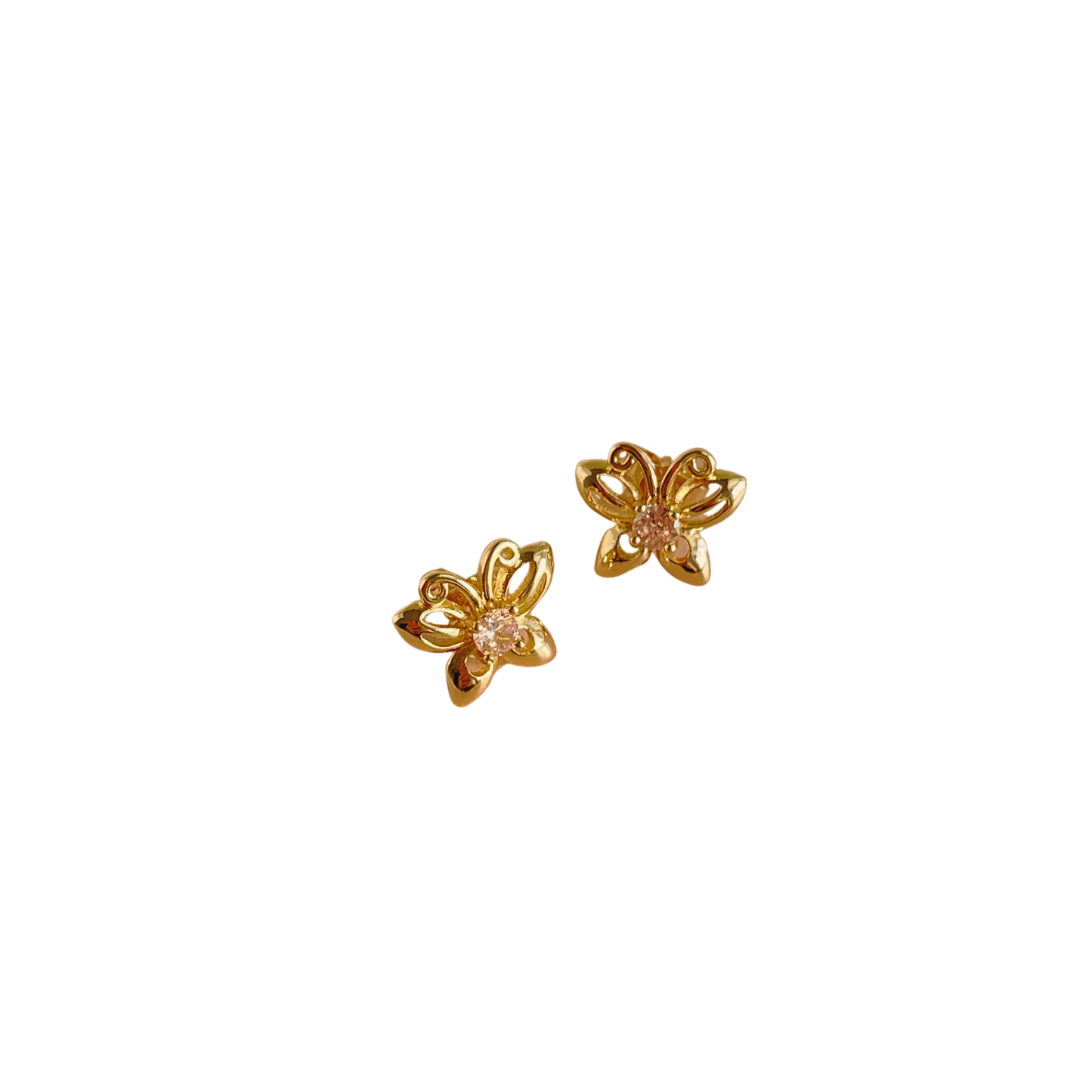 Pendientes de mariposa