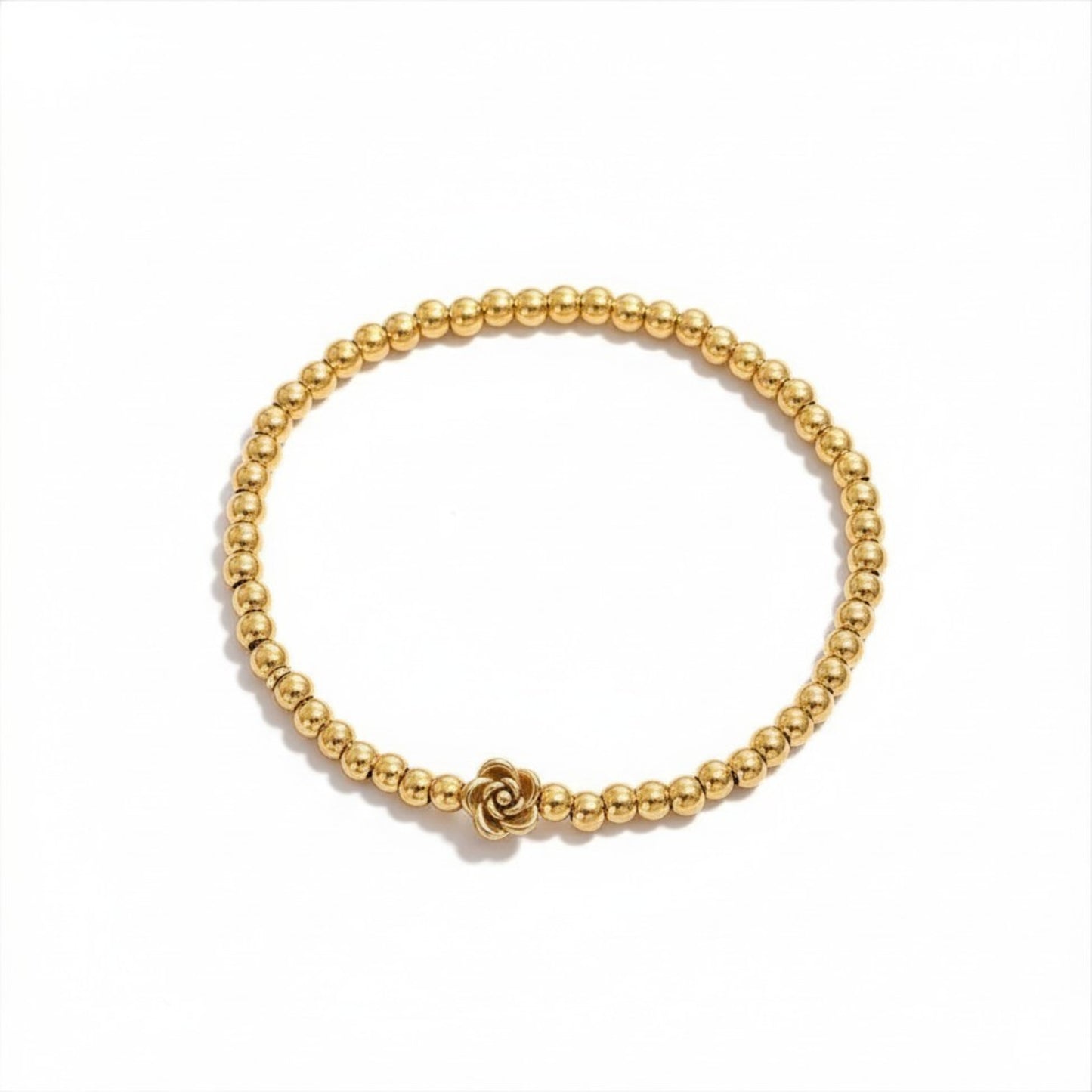 PULSERA DE BOLITAS ELASTICA