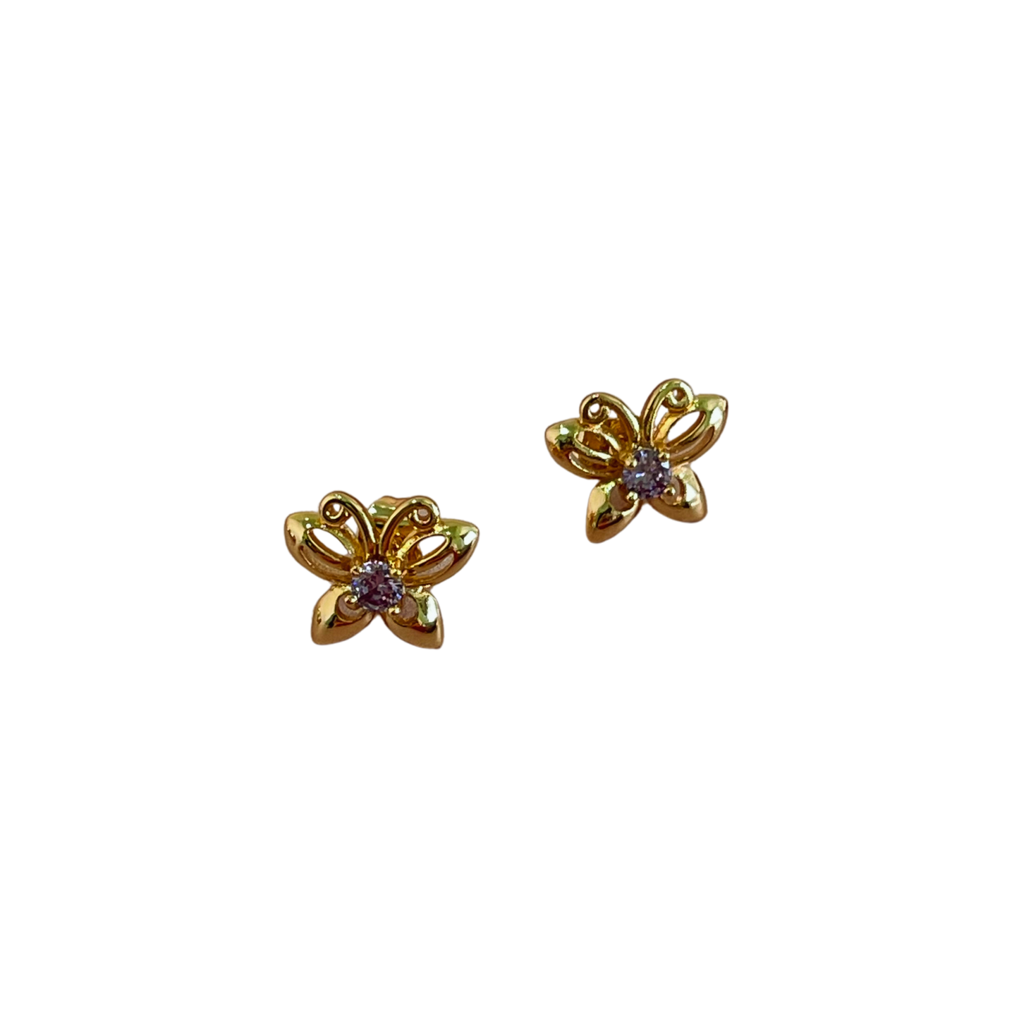 Pendientes de mariposa
